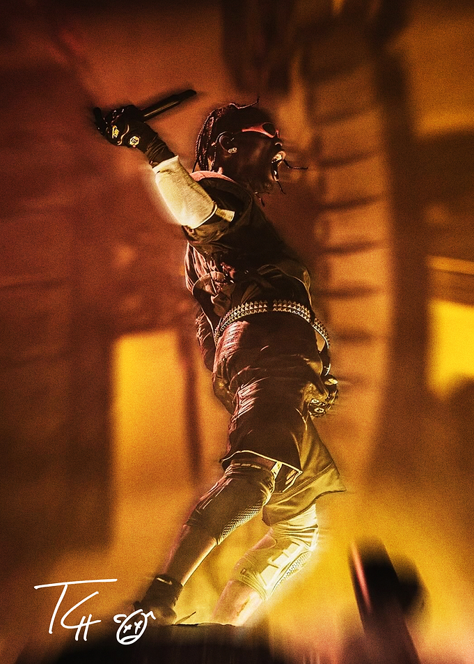 Travis Scott Live Concert Performance