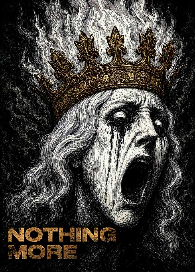Nothing More Screaming King Poster