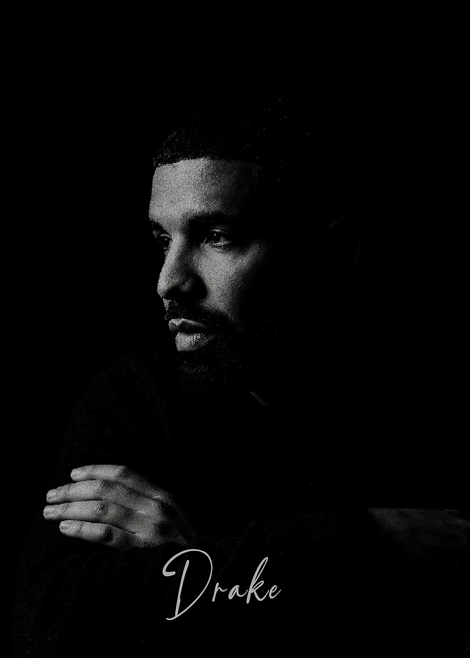 Drake Noir Portrait