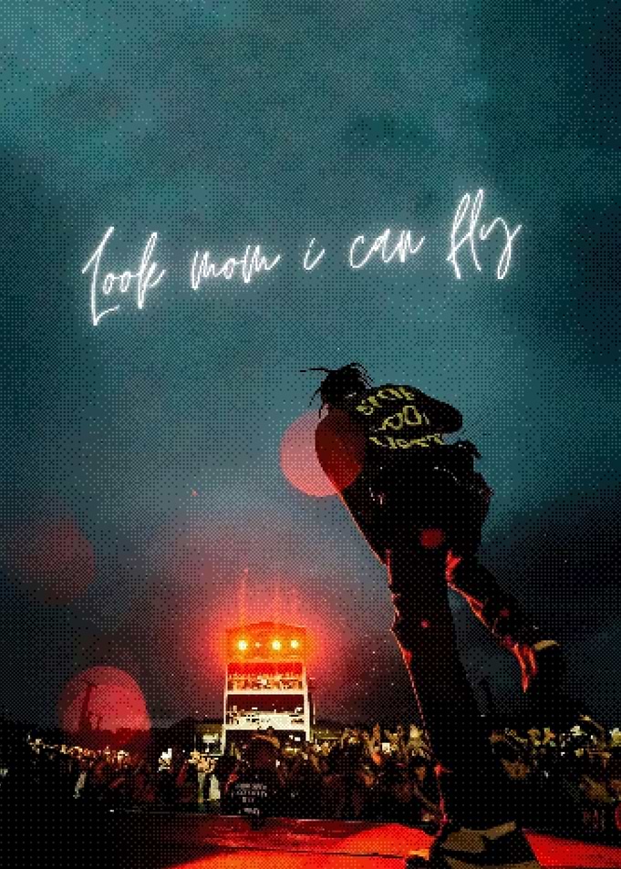 Travis Scott Look Mom I Can Fly