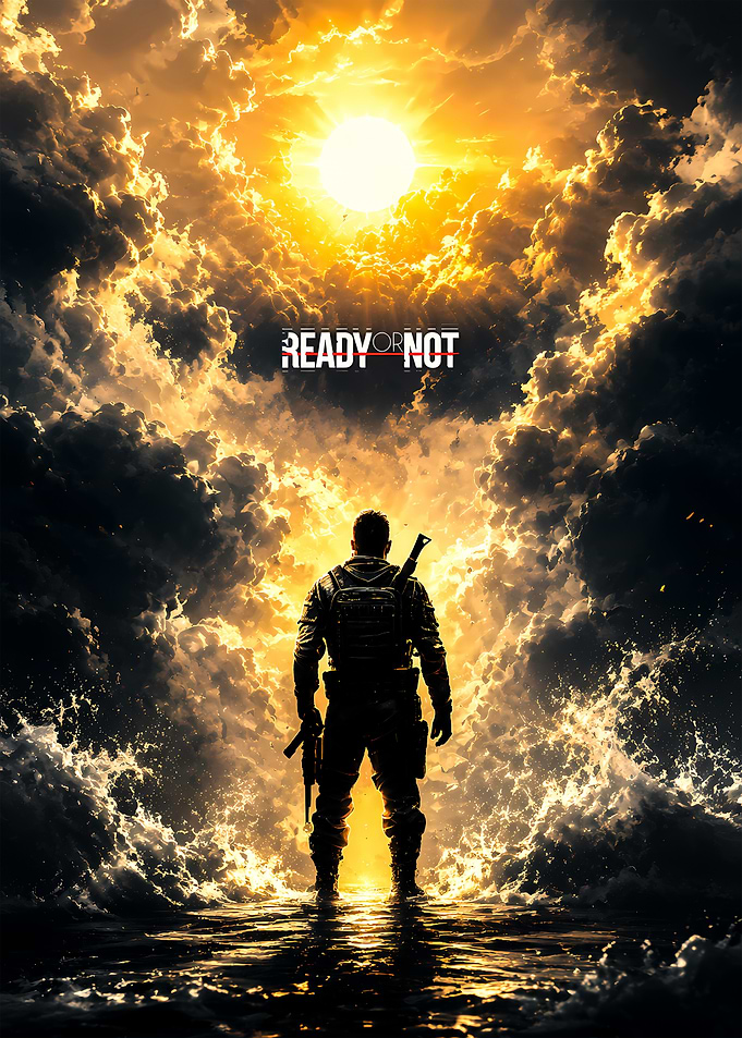 Ready or Not Soldier Silhouette