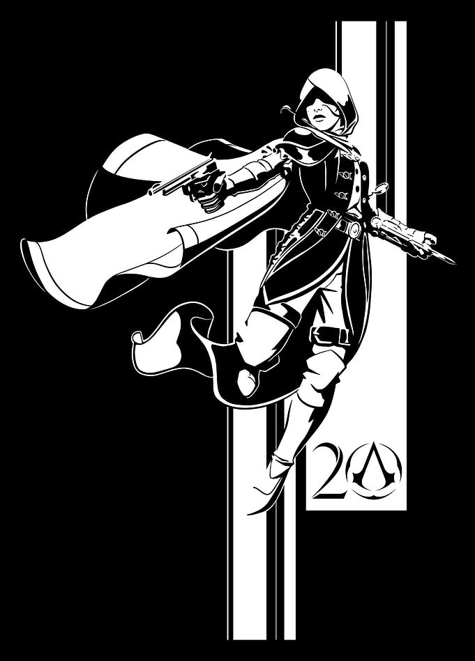 Leaping Assassin's Creed Operative