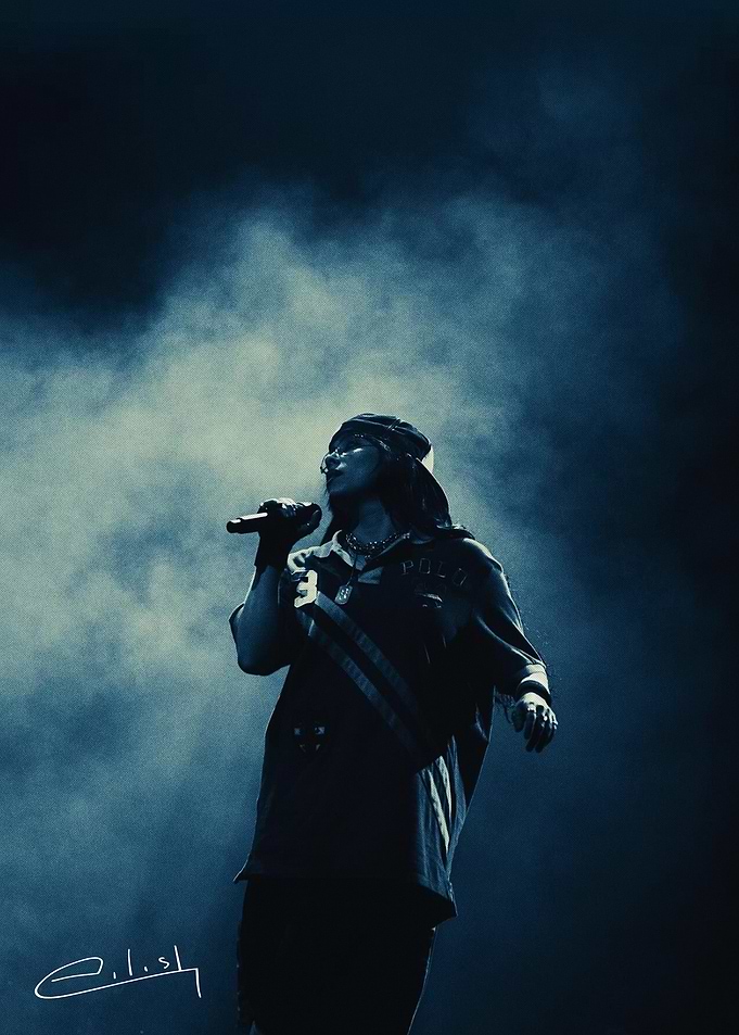 Billie Eilish Performing on Stage