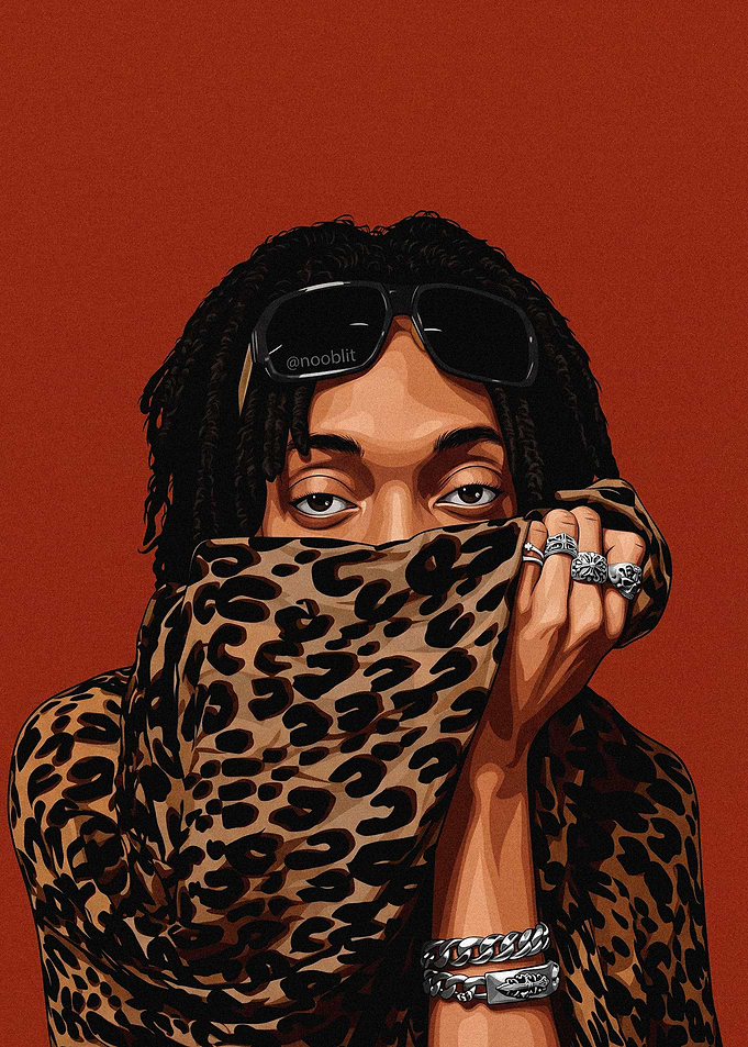Lil Tecca Portrait Poster