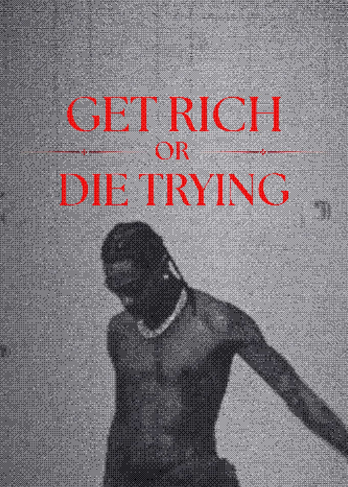 Travis Scott Get Rich Poster