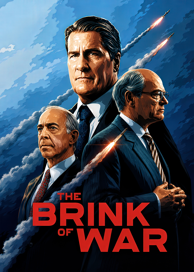 The Brink of War Political Poster