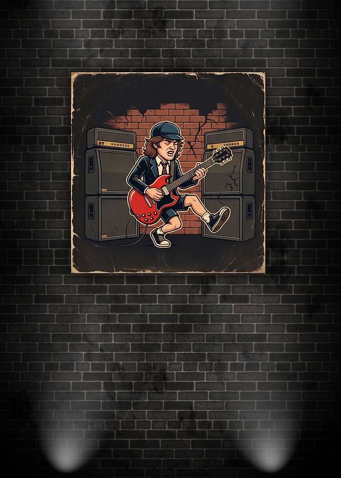 Guitarist Wall Art