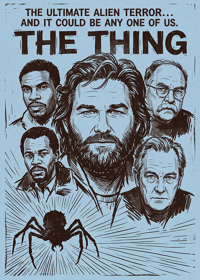 The Thing Movie Poster Art
