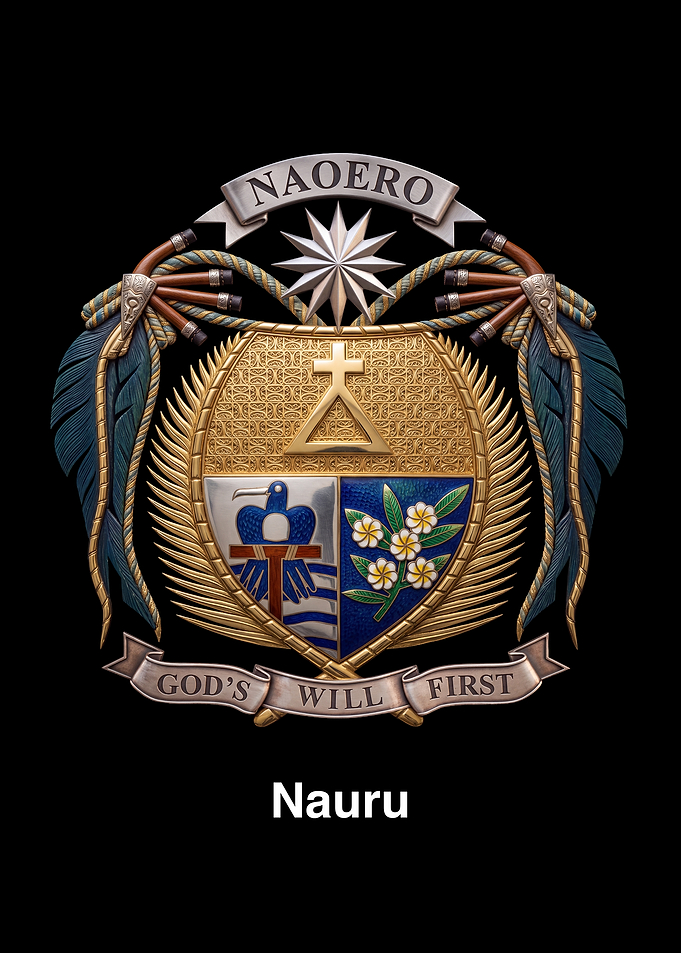 Official Coat of Arms of Nauru