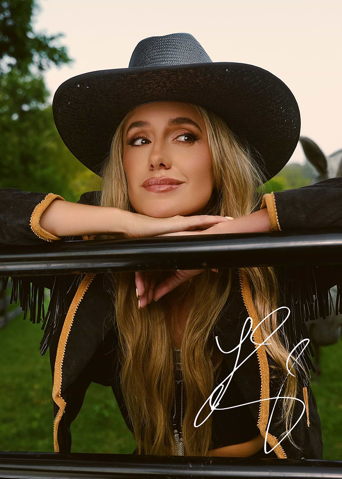 Woman in Cowboy Hat and Jacket