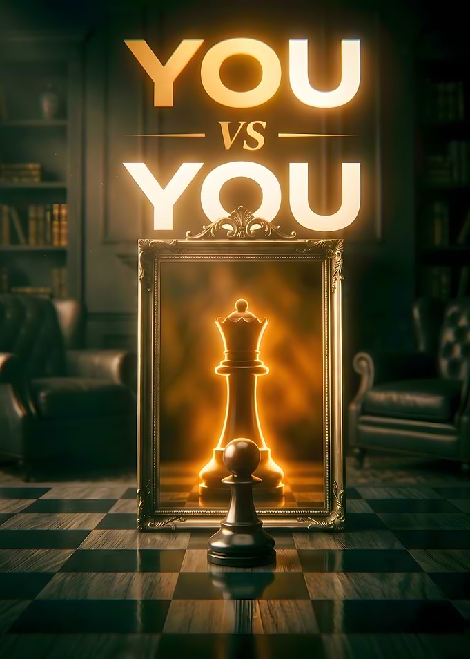 You vs You Chess Concept