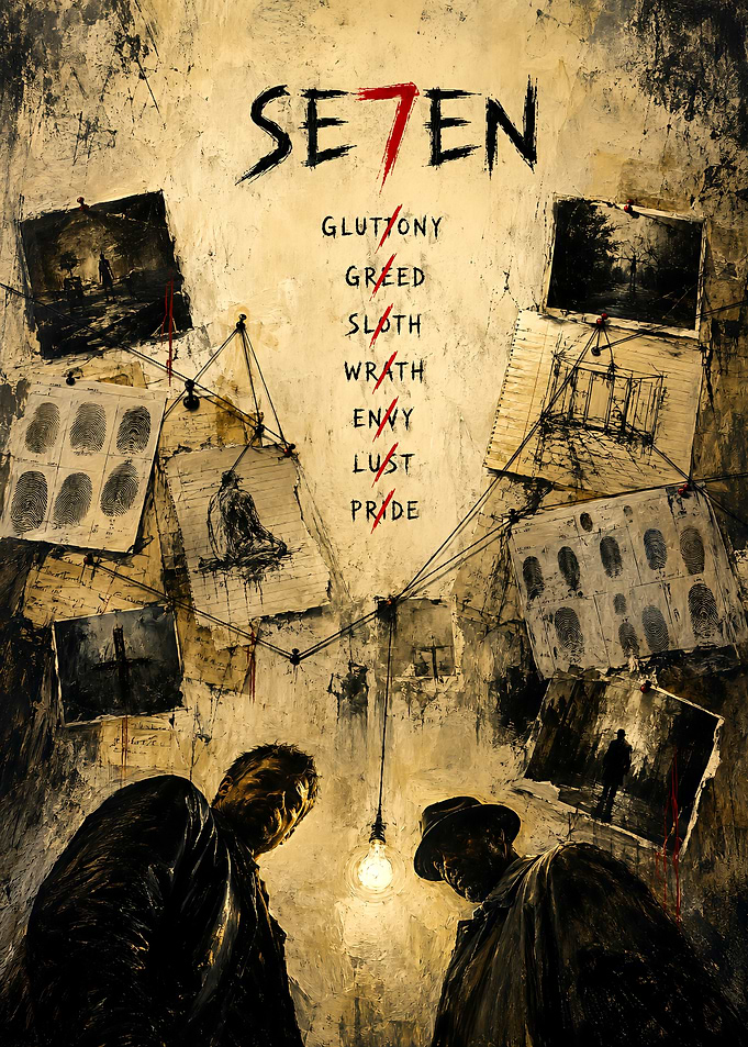 Se7en Movie Poster Art