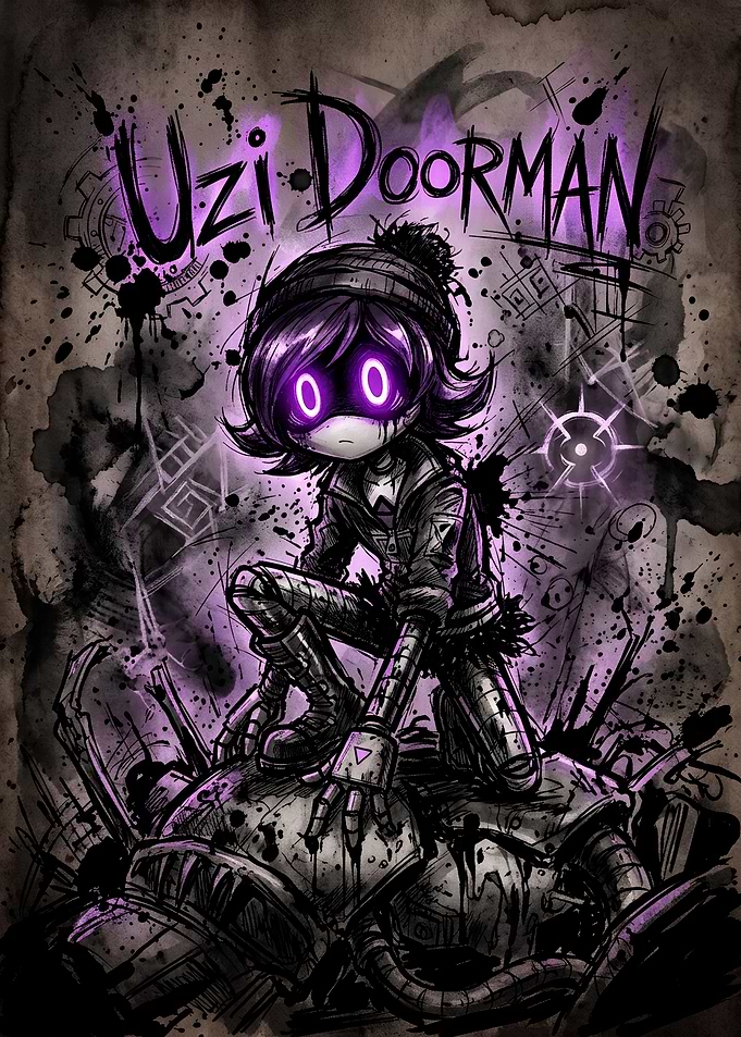 Uzi Doorman Murder Drones Fan Art