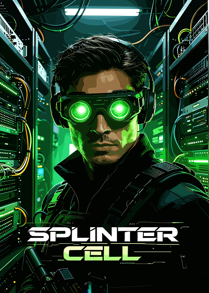 Splinter Cell Sam Fisher Digital Art
