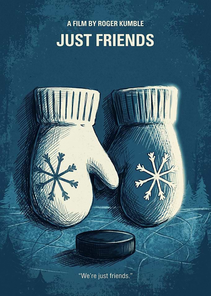 Just Friends Movie Romantic Comedy Retro Art