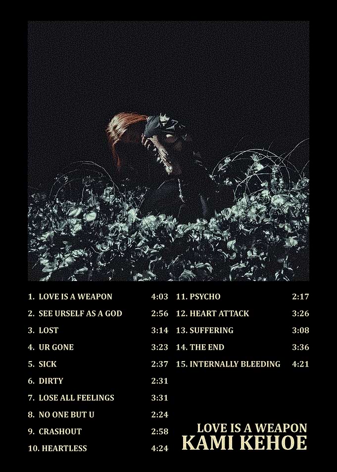 Kami Kehoe Love Is A Weapon Album Cover