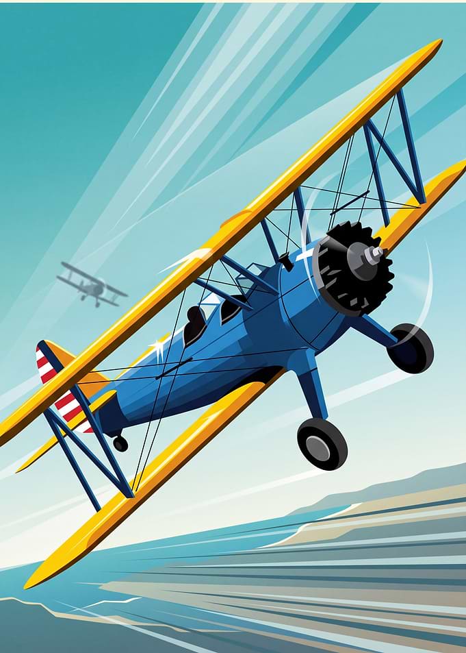Boeing Stearman Pixel