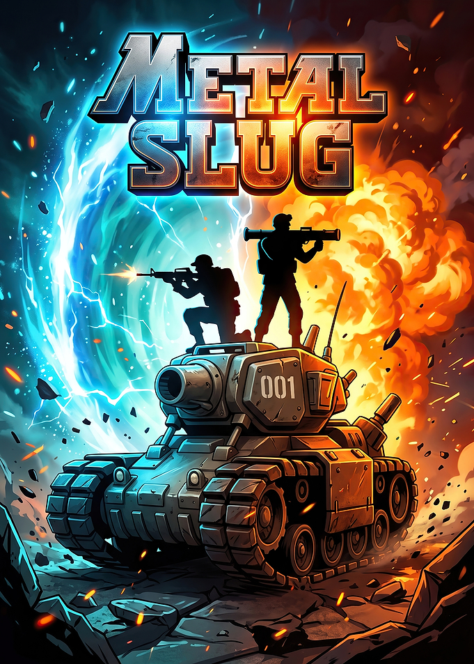 Metal Slug Tank Battle Poster