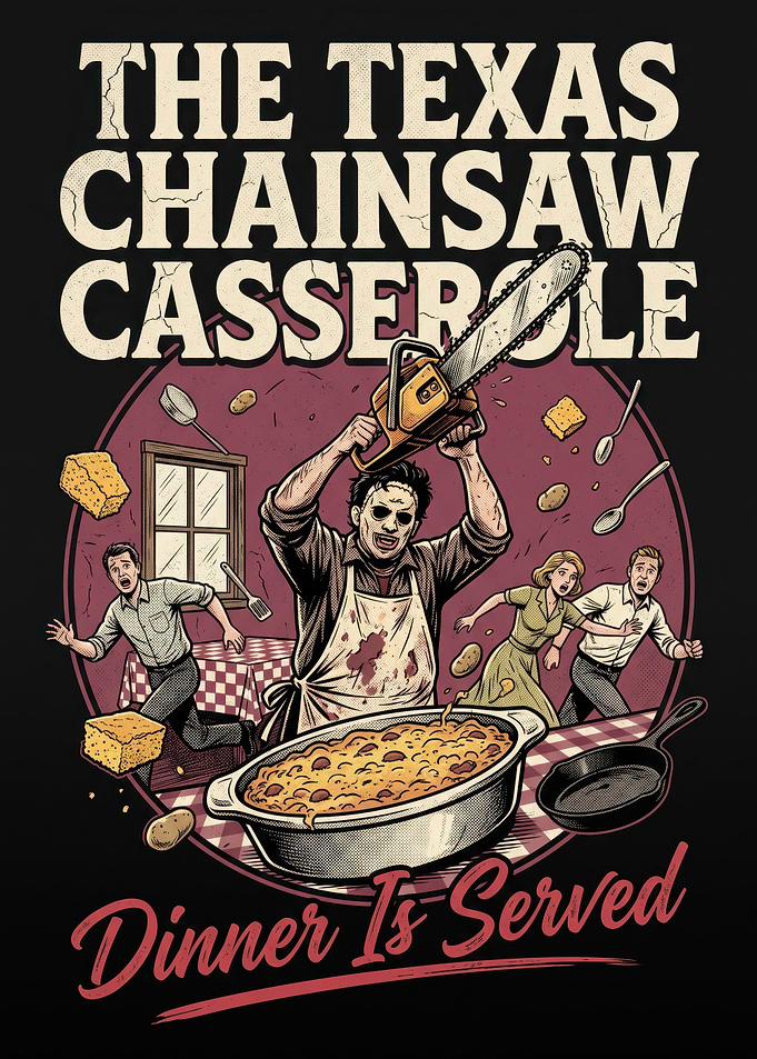 The Texas Chainsaw Casserole Horror Parody