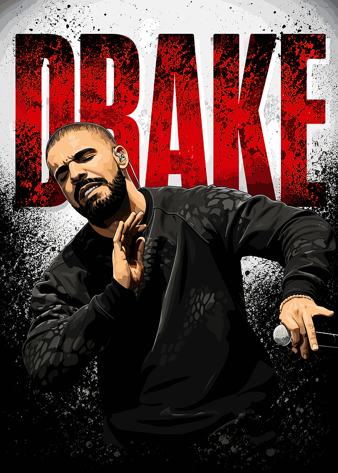 Drake Rap Artist Poster