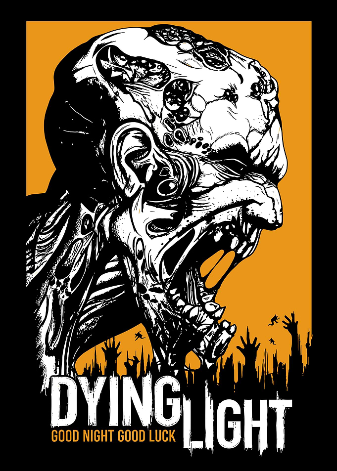 Dying Light Zombie Poster