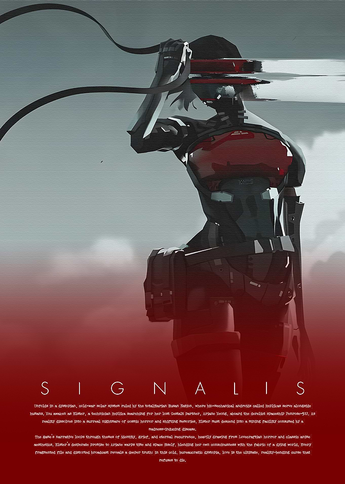 Signalis Elster Android Poster