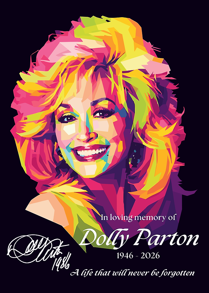 Dolly Parton Pop Art Memorial
