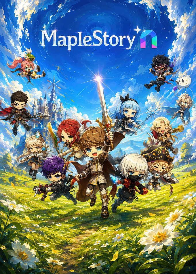 MapleStory N Game Promotional Art