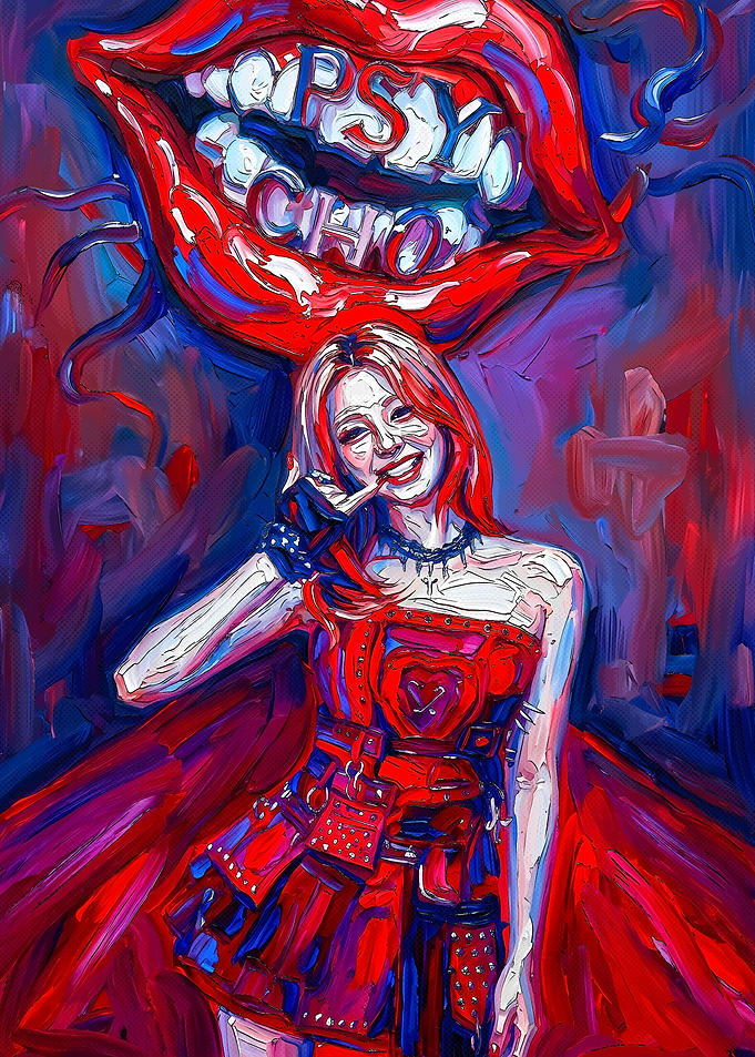 Psycho Baby Monster Fan Art