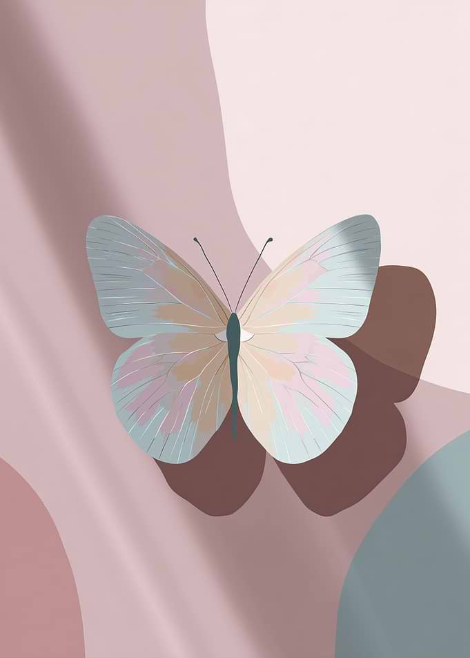 Pastel Butterfly