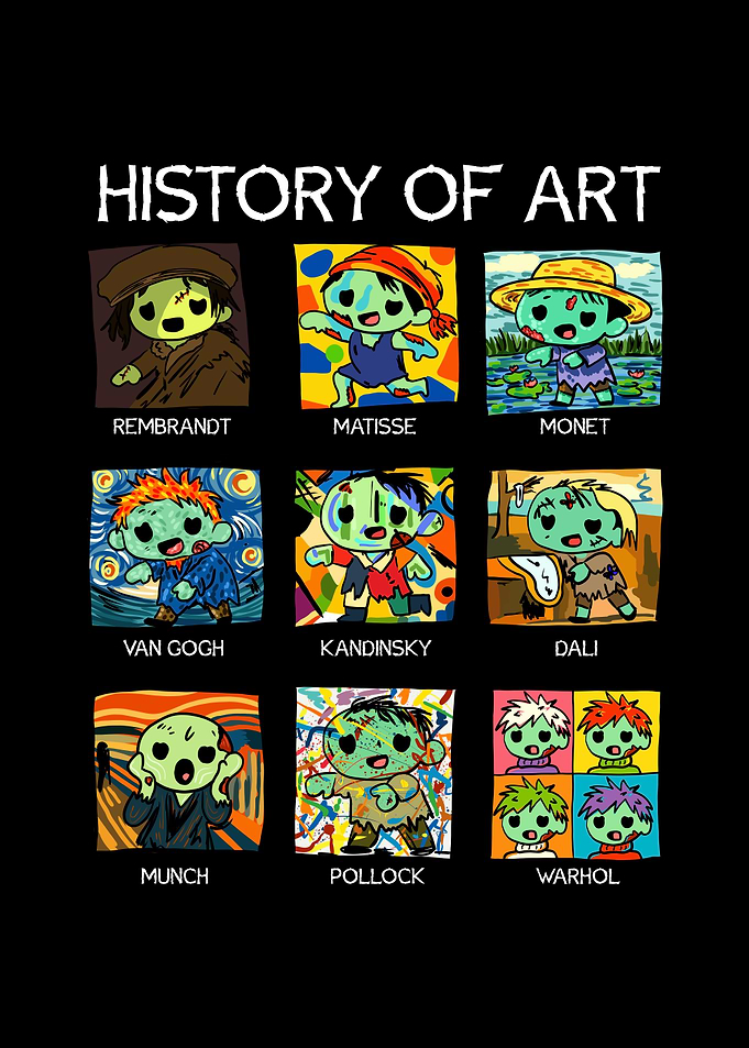 History of Art Zombie Parody