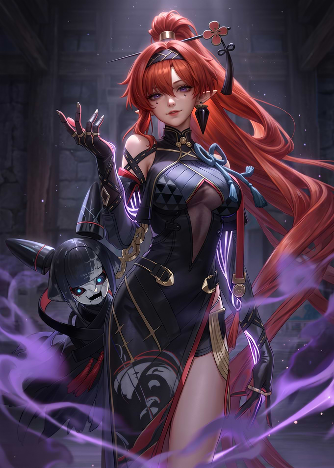 Yinlin Anime Sorceress with Puppet