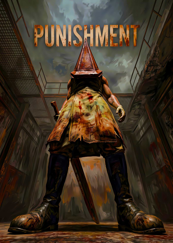 Pyramid Head Silent Hill Poster