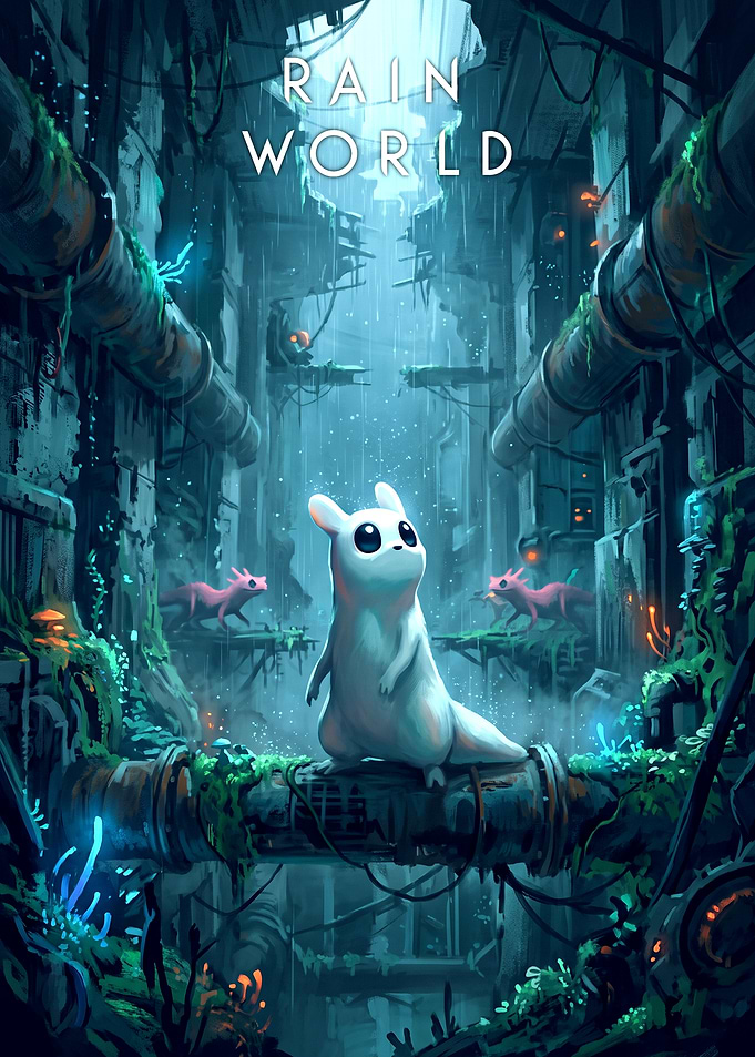 Rain World Game Poster