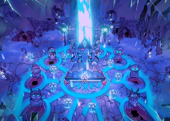 Cult of the Lamb Ritual Scene