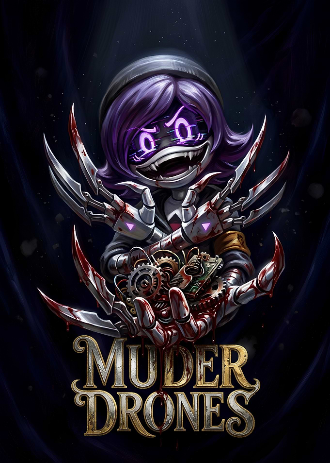 Uzi Doorman Murder Drones Poster