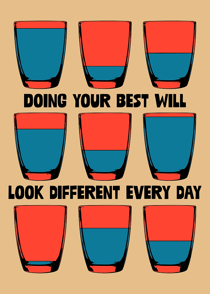 Doing Your Best Inspirational Poster