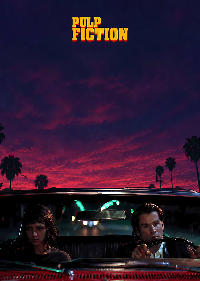 Pulp Fiction Movie Poster