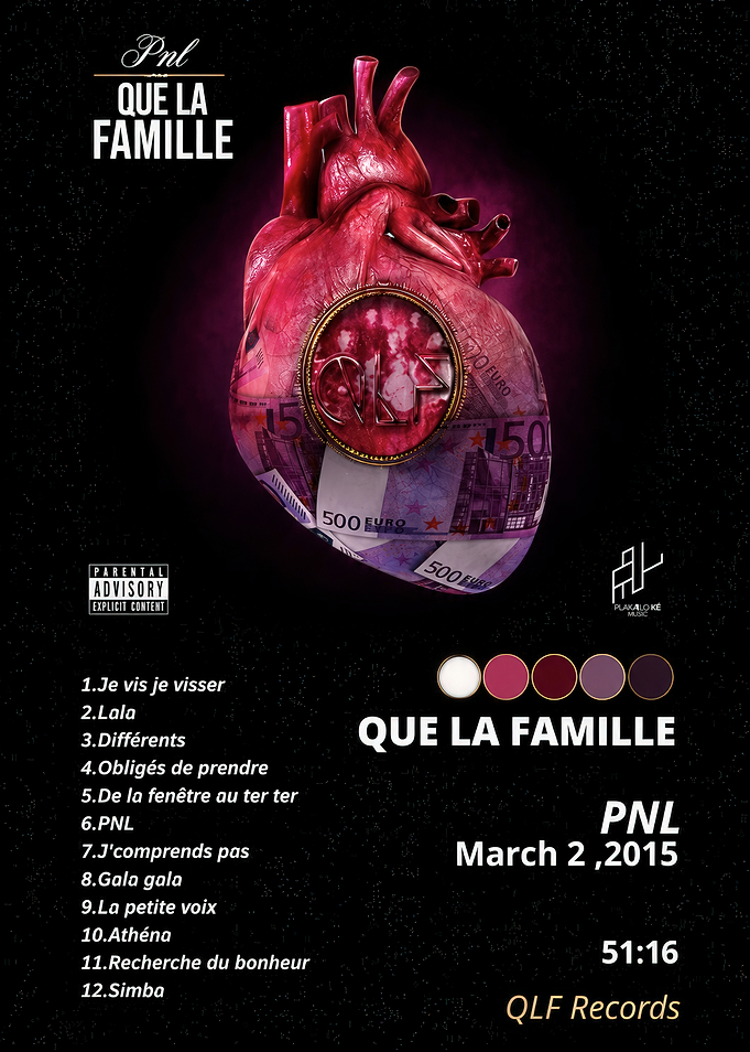 PNL Que La Famille Album Cover
