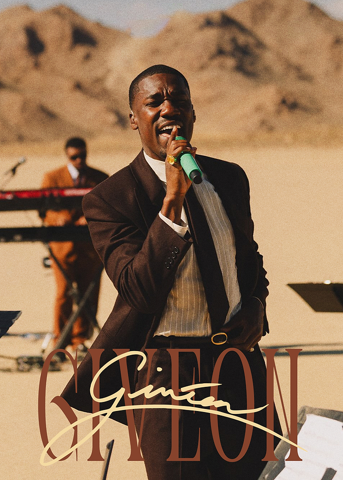 Giveon Performing in the Desert