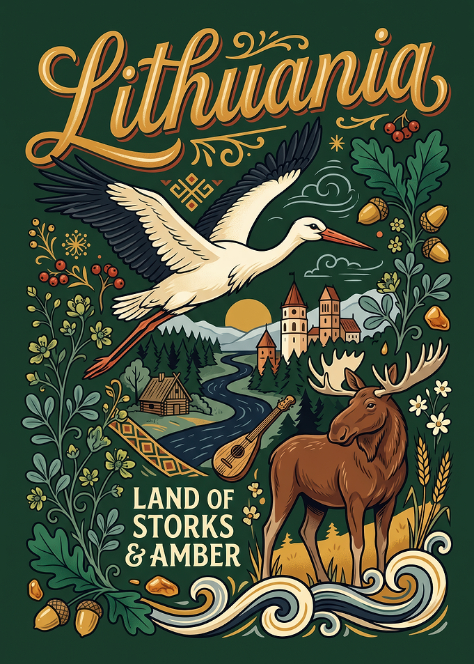 Lithuania Land of Storks and Amber