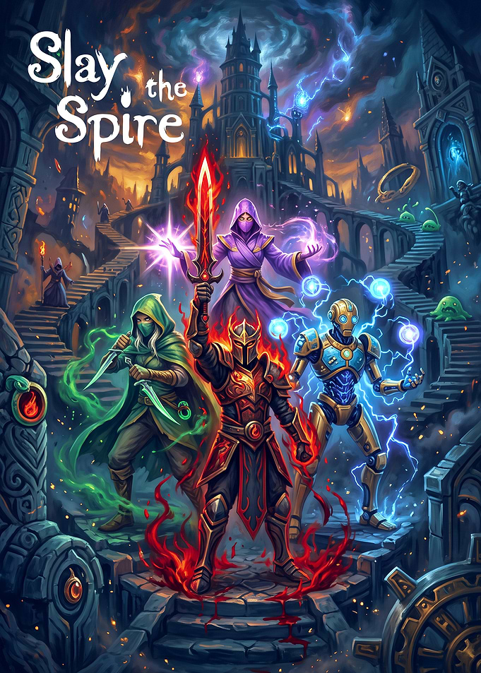 Slay the Spire Game Poster