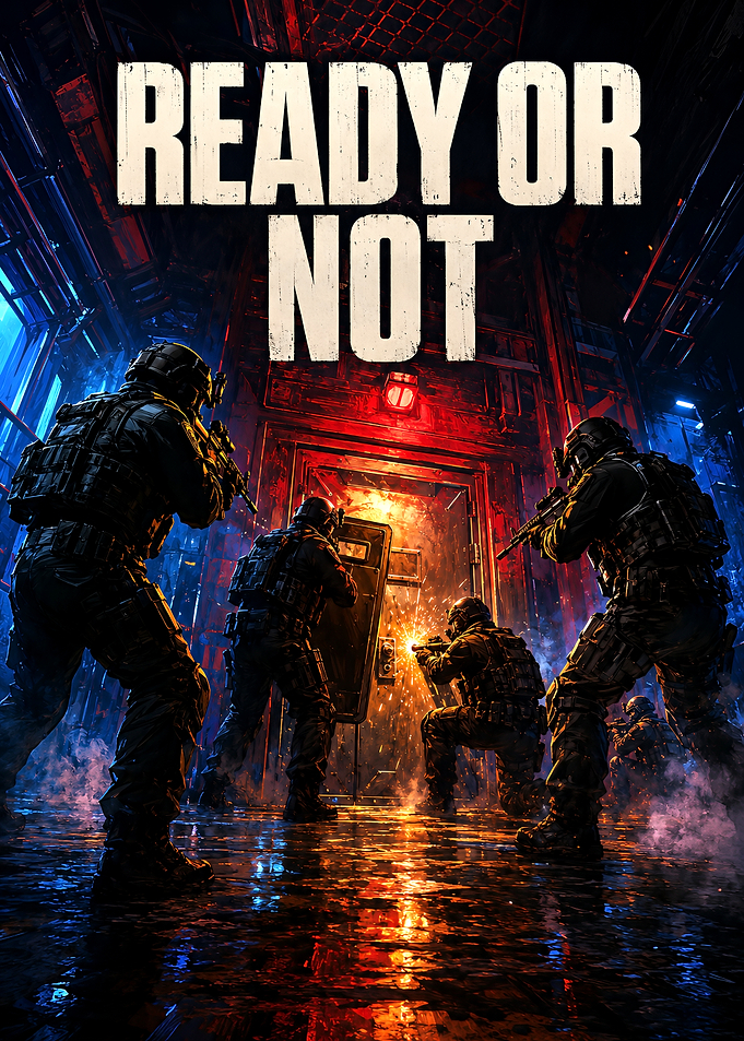 Ready or Not Tactical Game Poster