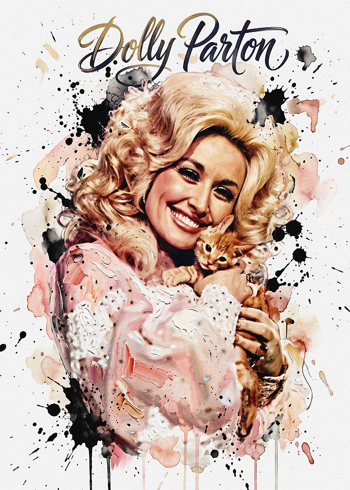 Dolly Parton Portrait