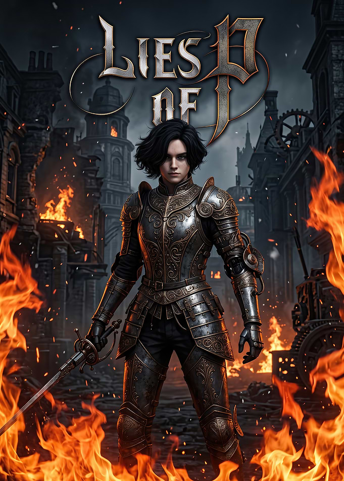 Lies of P Warrior Poster