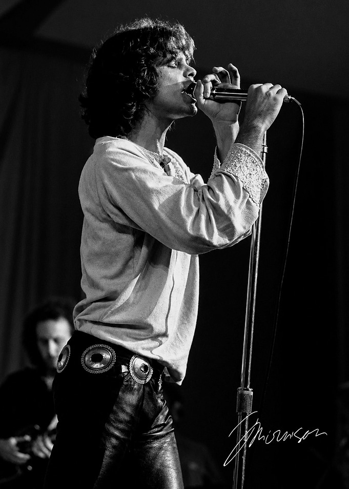 Jim Morrison Performing Live