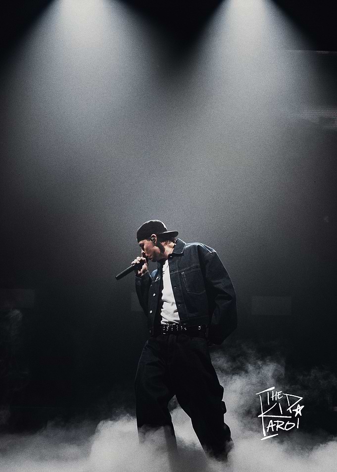 The Kid LAROI performing on stage