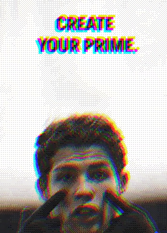 Cristiano Ronaldo Create Your Prime Poster