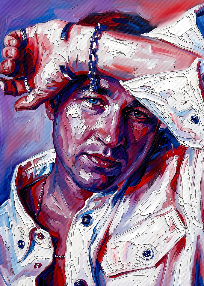Impressionist Portrait of a Man
