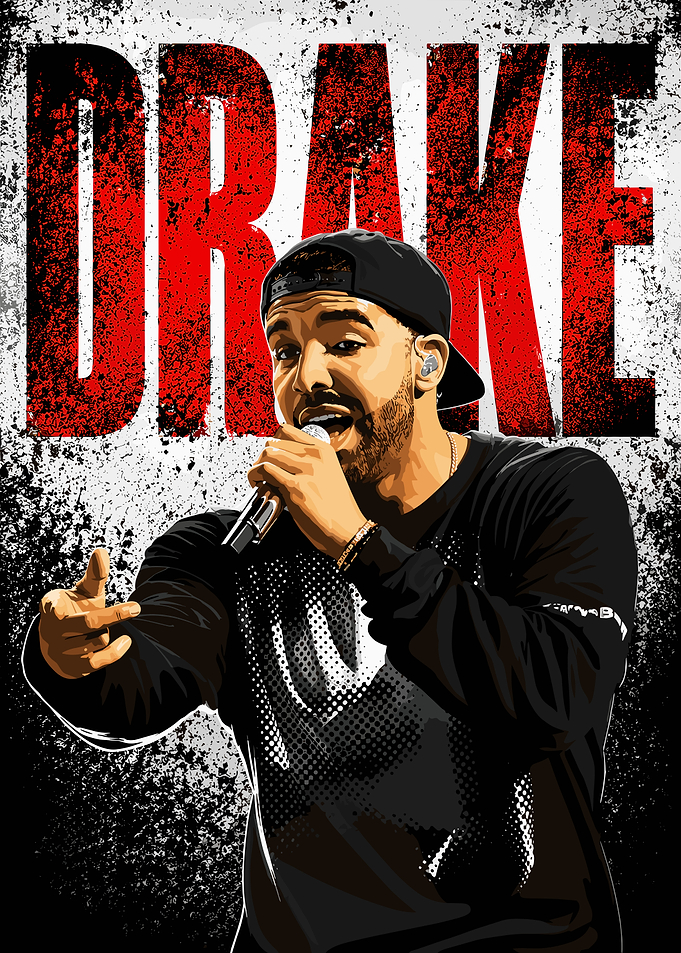 Drake Rap Artist Poster